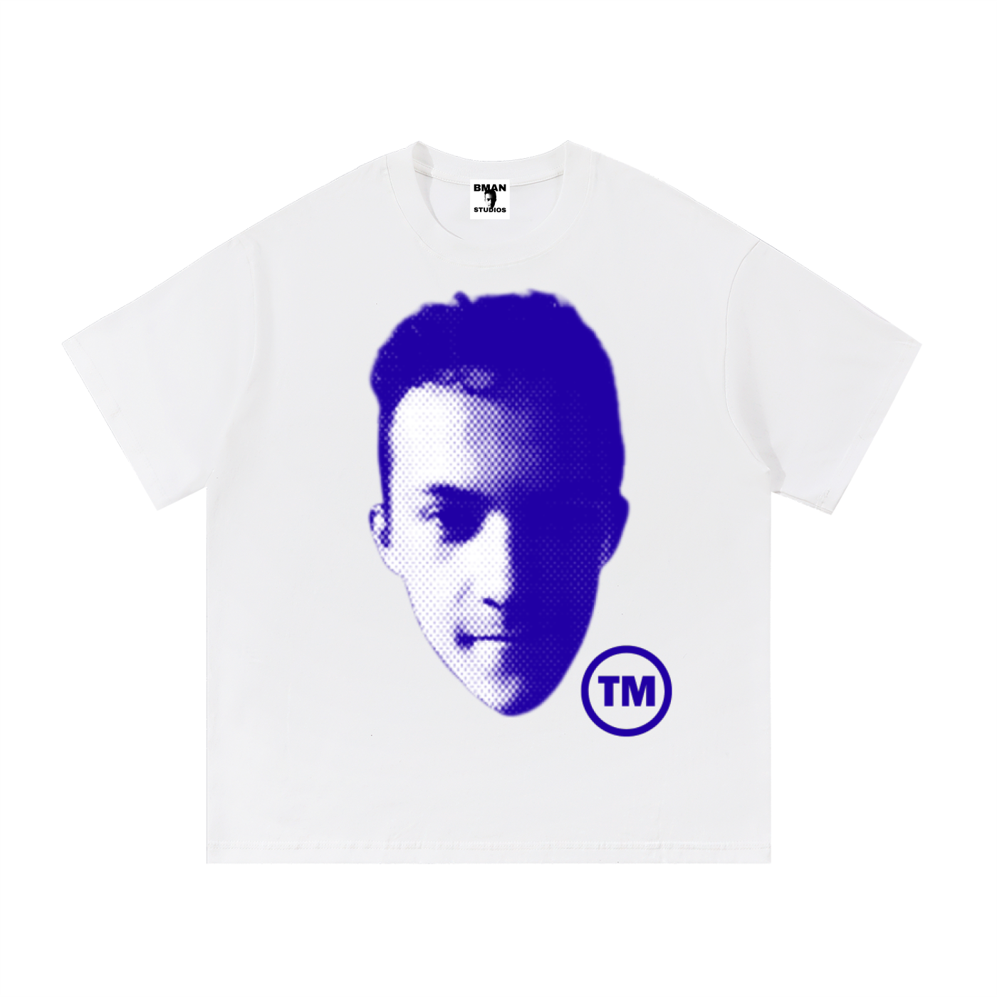 BMAN Logo T-Shirt - Blue