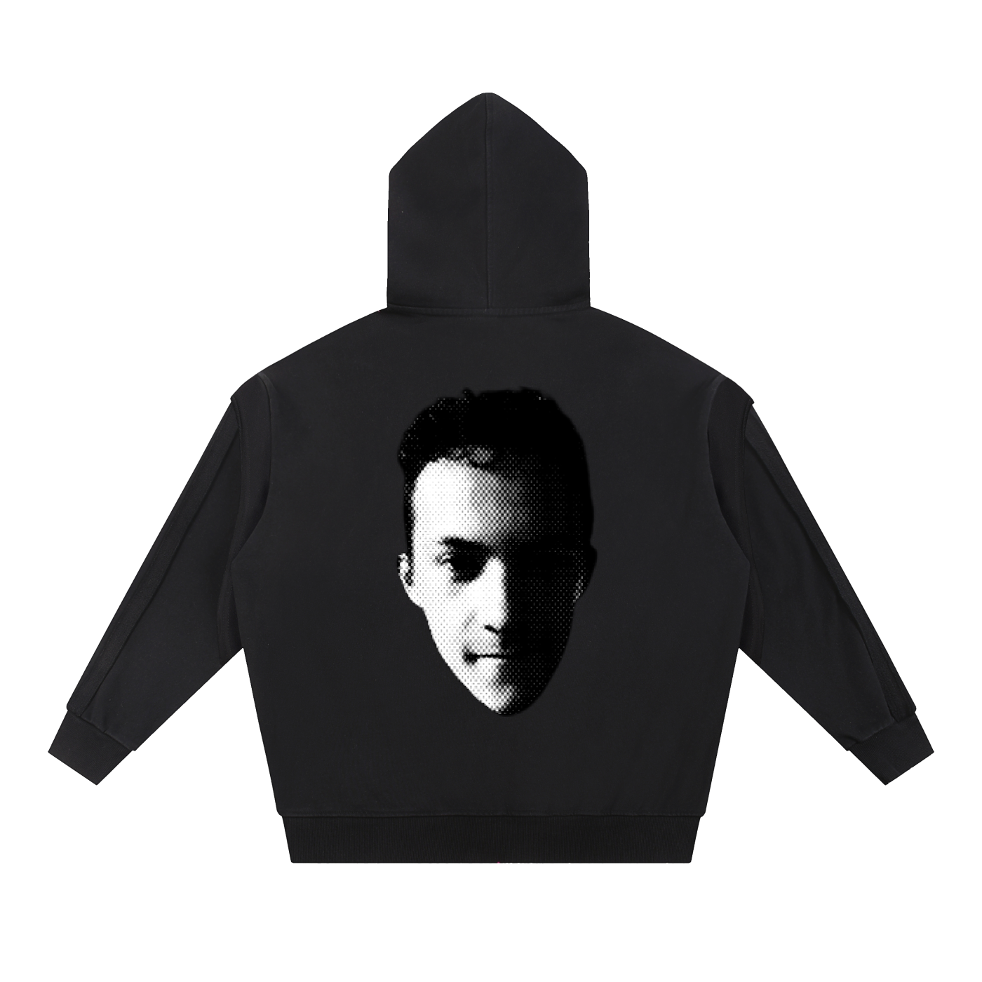 BMAN Zip-Up Hoodie - Black
